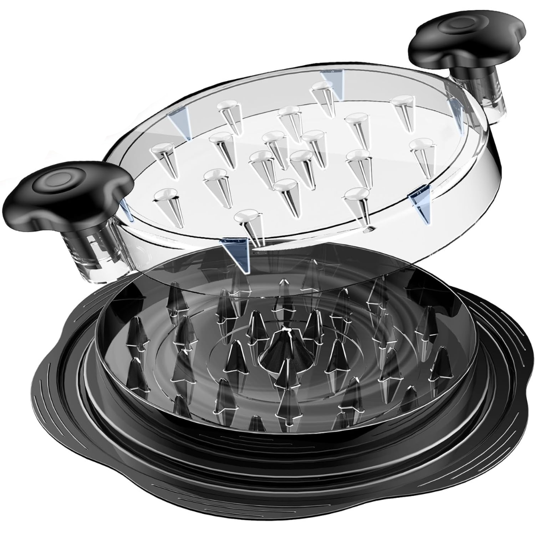 Versatile ErgoShredder, a chicken & meat shredder kitchen tool for easy meal prep.