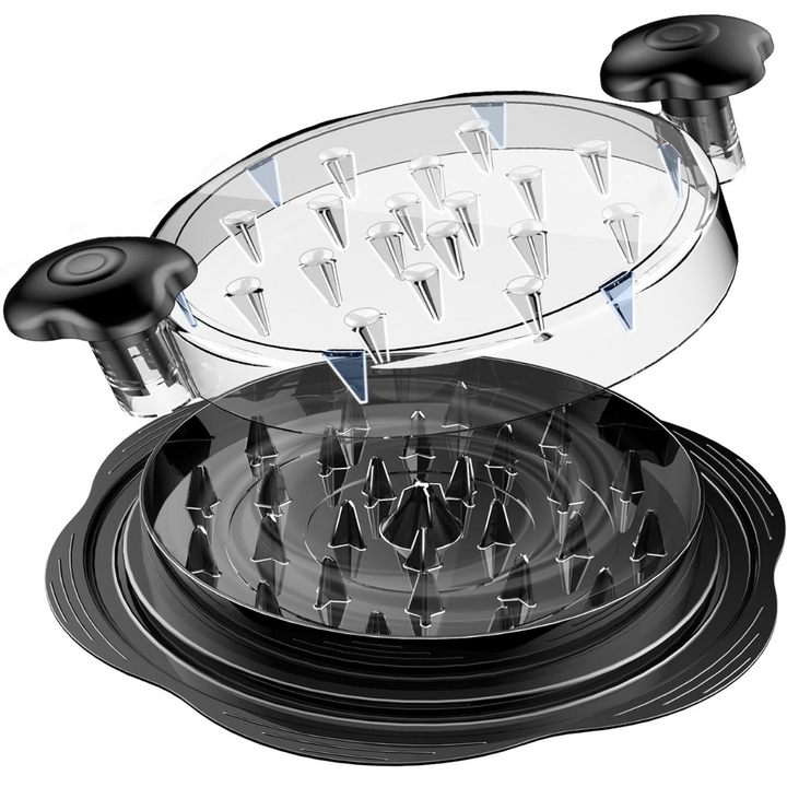 Versatile ErgoShredder, a chicken & meat shredder kitchen tool for easy meal prep.