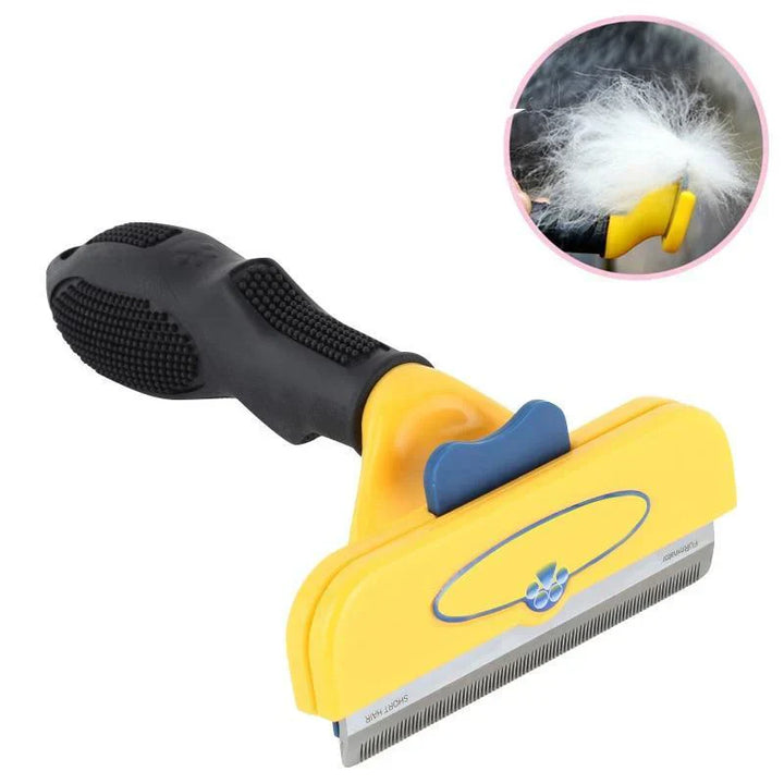 Ergonomic pet flea comb for effective lice removal in dogs and cats, essential pet care item