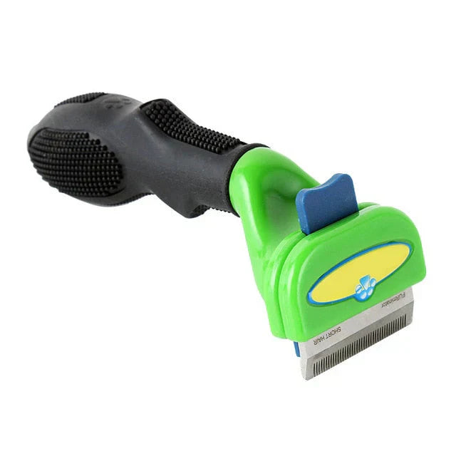 Pet flea & lice comb with comfort grip, ideal for detailed grooming and parasite removal in pets