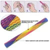 Interactive cat toy: a flexible mesh stick being dangled for a cat, promoting active engagement