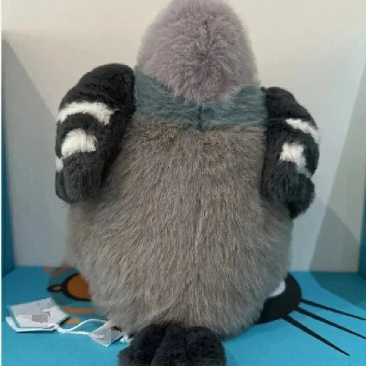Charming KISSPIGEON pigeon plush toy, a fluffy & soft stuffed animal for kids. Great comfort & play companion.