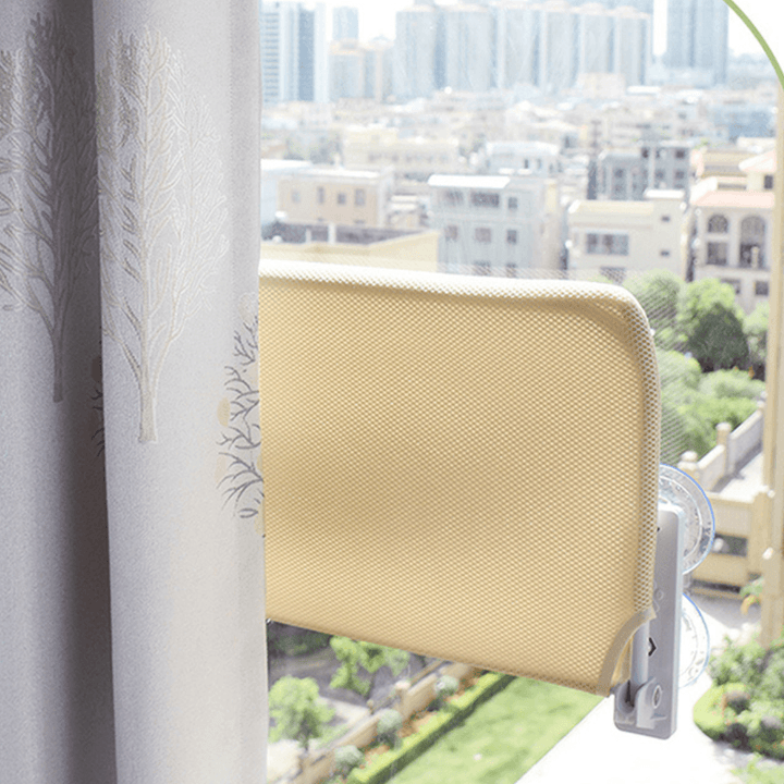 Innovative cat furniture: foldable window perch with secure suction cups, ideal for sunbathing cats