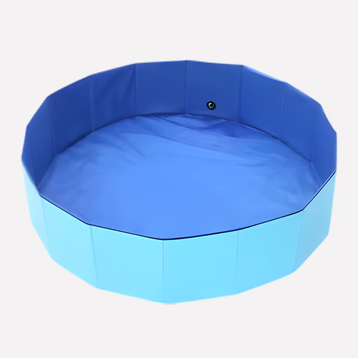 Foldable dog pool, portable anti-slip pet bath, durable outdoor pet water toy for summer fun