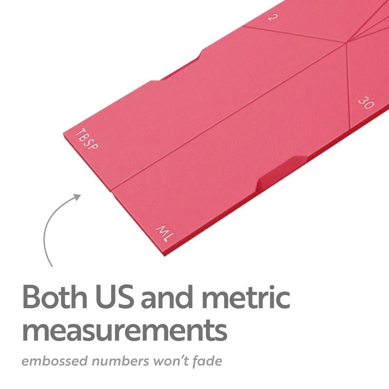 Compact & foldable measuring spoons for kitchen efficiency. Magnetic for convenient storage.