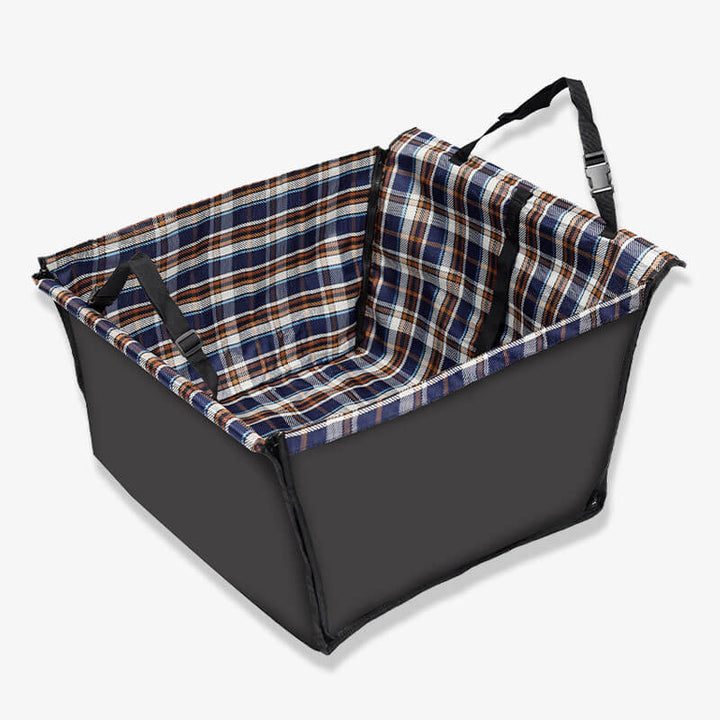 Foldable waterproof dog car seat cover, a must-have pet accessory for keeping your car clean during dog travel.