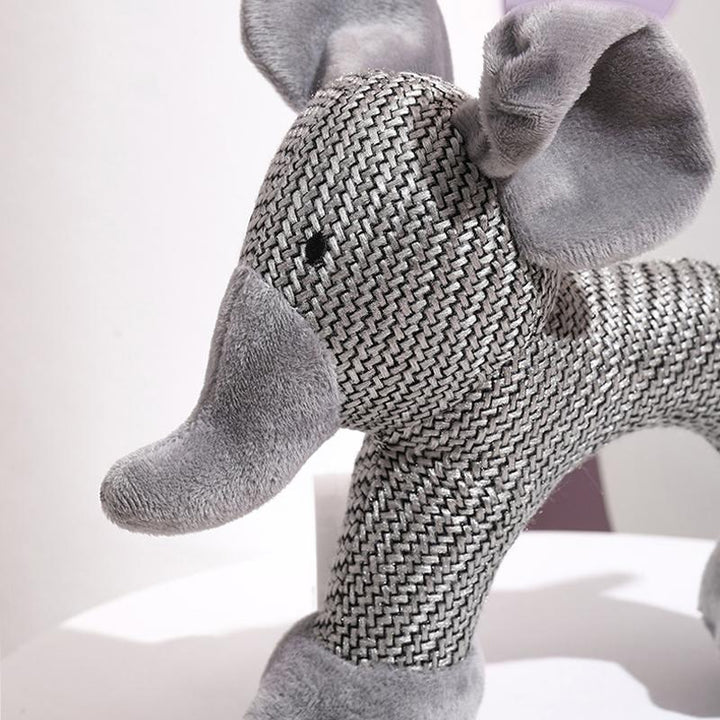 Plush animal dog toy, a safe and funny squeaky chew toy for your pet