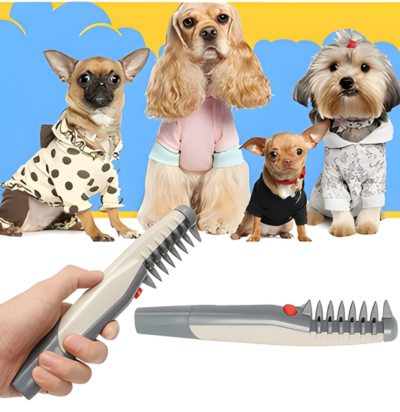 Easy-to-use pet fur trimmer for home dog & cat grooming. Gentle on fur, powerful for detangling & coat maintenance.