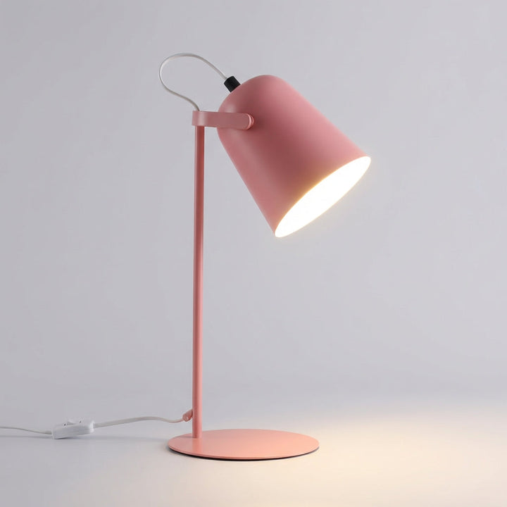Glare-free Glintor reading light, an adjustable table lamp ideal for extended study or work in your home office.