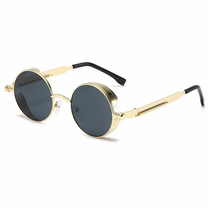 Versatile classic round unisex sunglasses, perfect for any occasion. Durable, lightweight, and offers UV protection.