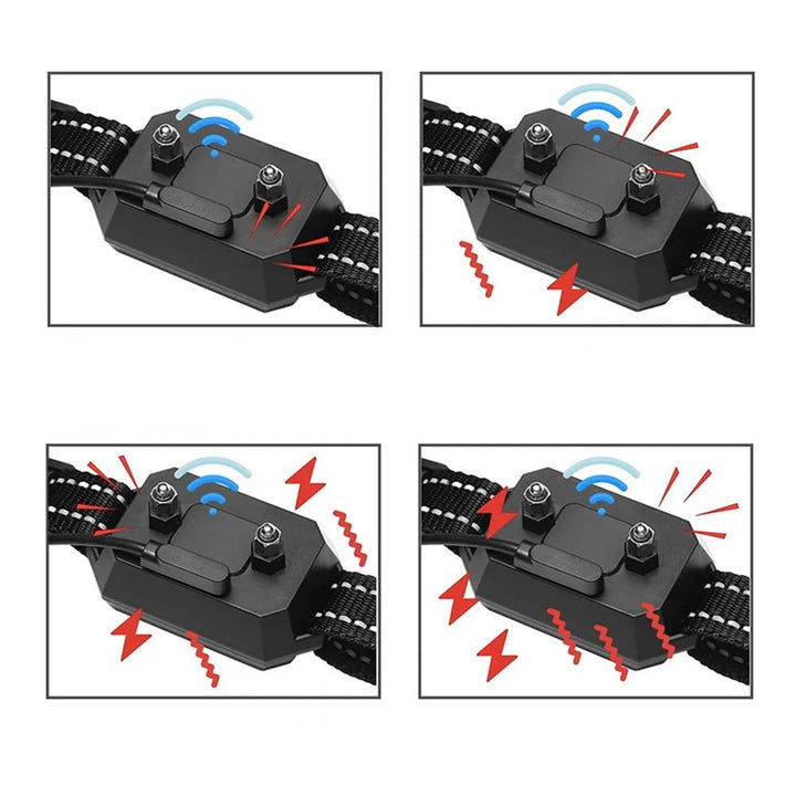 Rechargeable GPS Pet Fence training collar, waterproof and electronic for dog obedience.