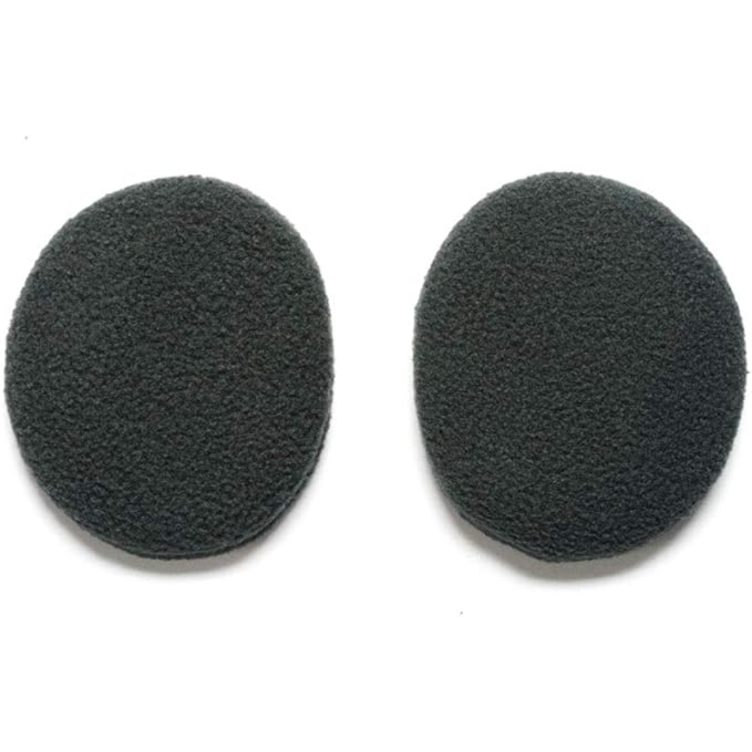 Comfortable unisex bandless ear warmers in beige, perfect for all-day winter comfort.