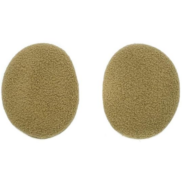 Durable bandless ear warmers, a sports accessory for ear protection in cold weather.