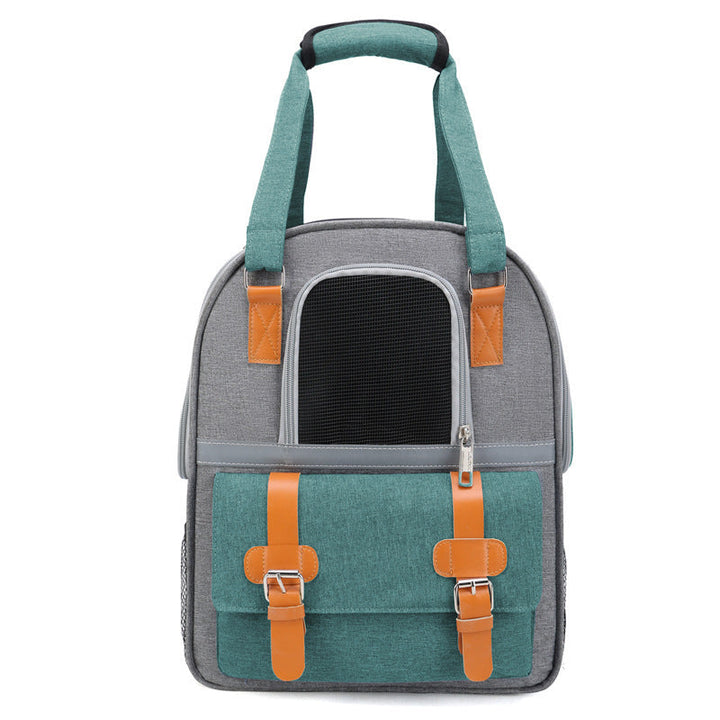 Foldable cat pet carrier bag, compact and easy to store, ideal for car travel