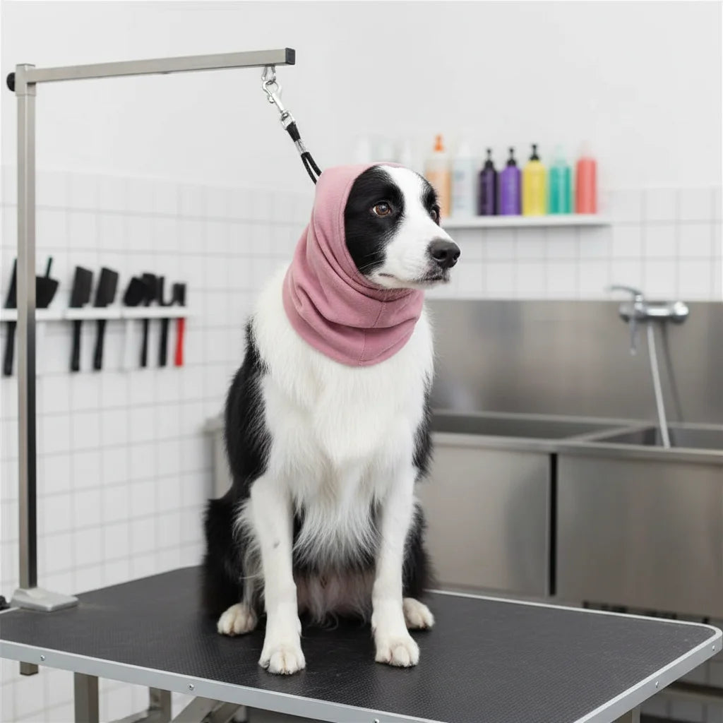 Comfortable dog snood, elastic pet hat for ear protection and windproof warmth.