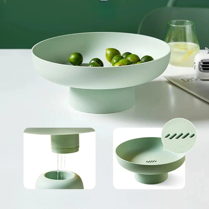 Unique hand-painted fruit bowl, ideal kitchen storage & housewarming gift, a beautiful home accent.