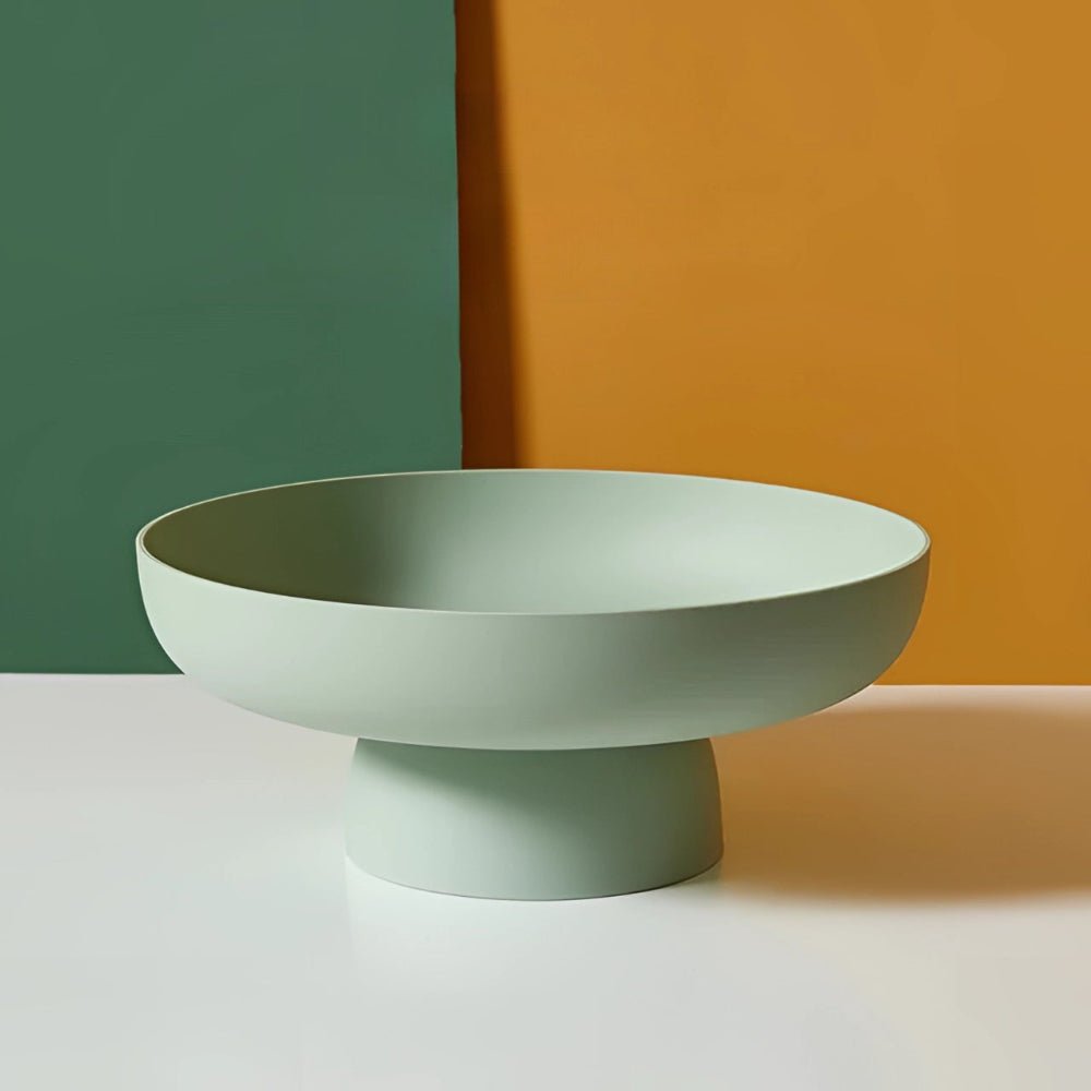 Artistic hand-painted fruit bowl, decorative kitchen storage & modern home accent.