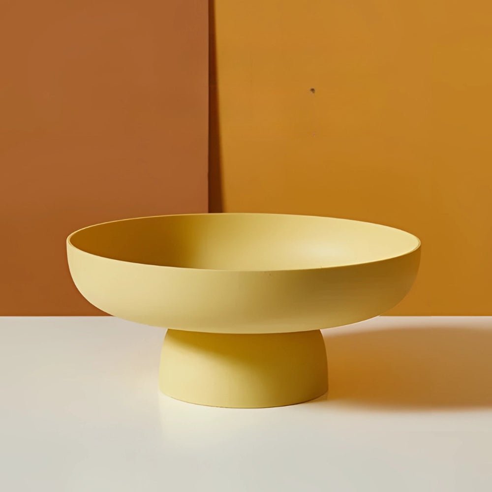 Decorative hand-painted fruit bowl, a stunning home accent for any modern or classic kitchen.