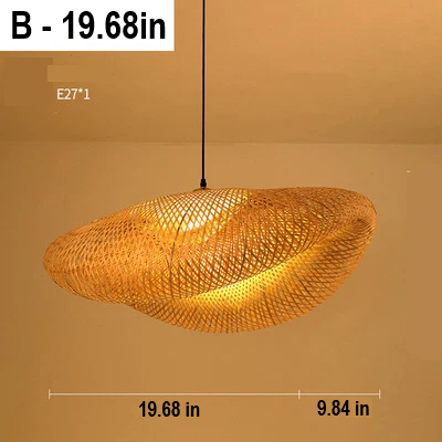 Eco-friendly rattan ceiling lamp, handcrafted for sustainable and stylish home lighting.