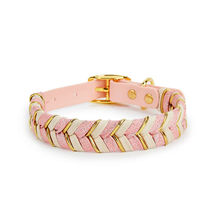 Colorful adjustable pet collar, personalized ID tag, suitable for all small to large pets