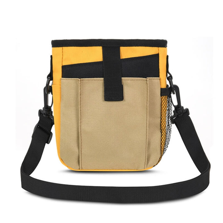 Water-resistant dog treat training bag, a must-have for hands-free pet training and outdoor activities