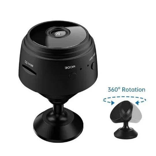 Waterproof wireless RV backup camera with a strong magnetic mount for easy installation on trailers & trucks.