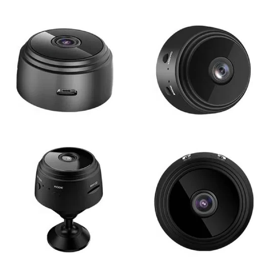 Unisex HD wireless camera providing a wide-angle view for safe RV & trailer parking, with instant smartphone alerts.