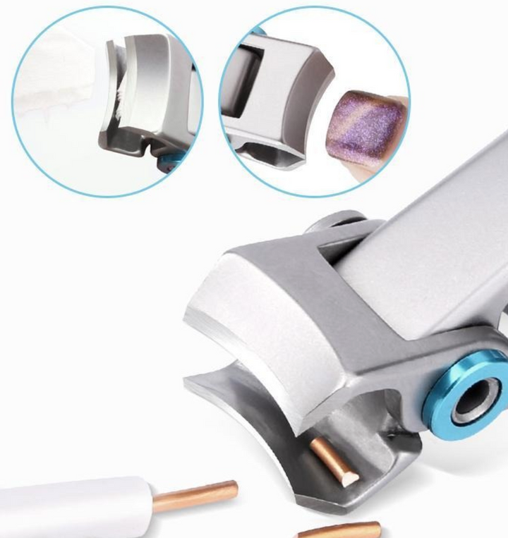 Professional-grade heavy-duty nail clippers for thick & ingrown nails, offering strong and precise foot care.