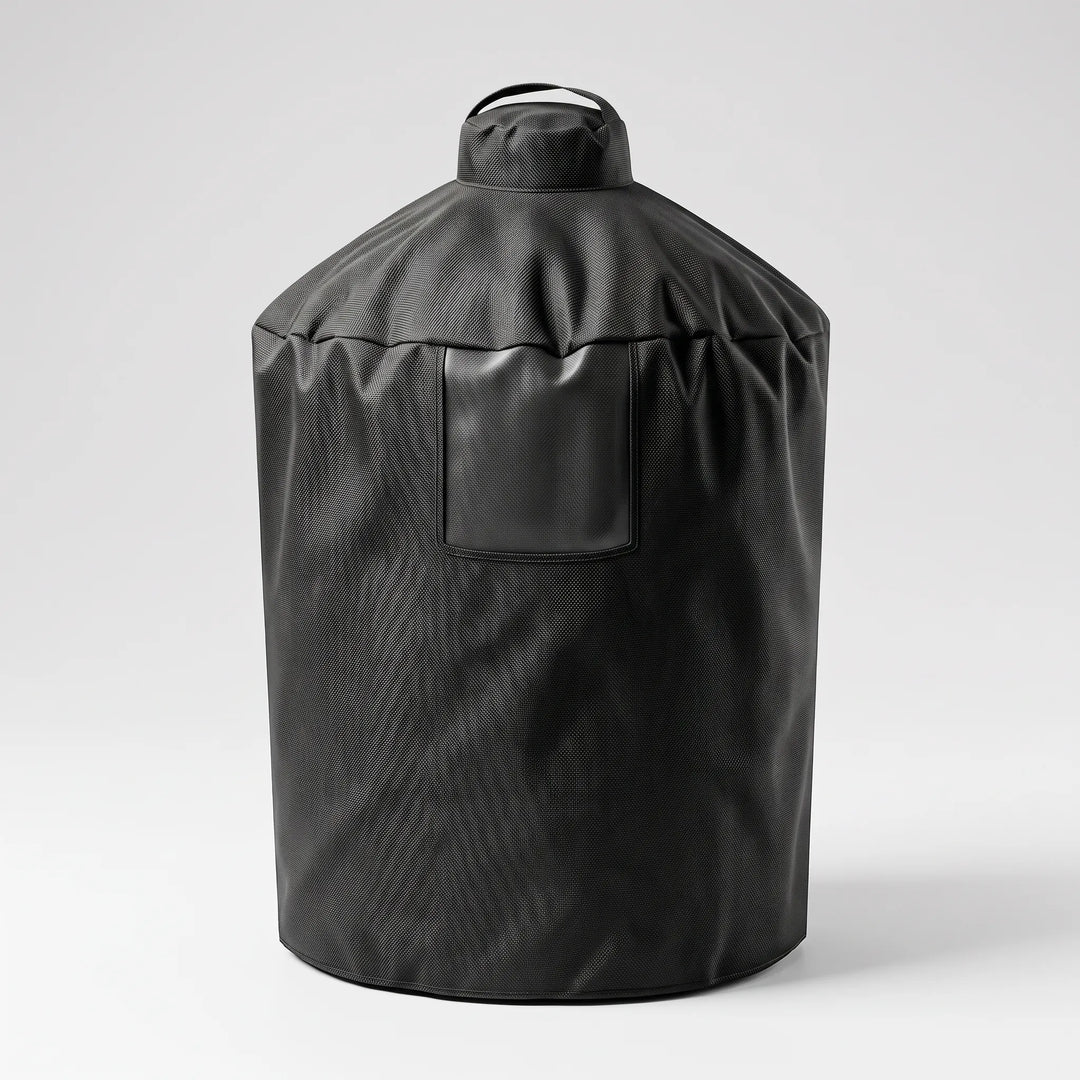 Robust weather-resistant grill cover. Heavy-duty material provides waterproof outdoor BBQ protection for any patio.