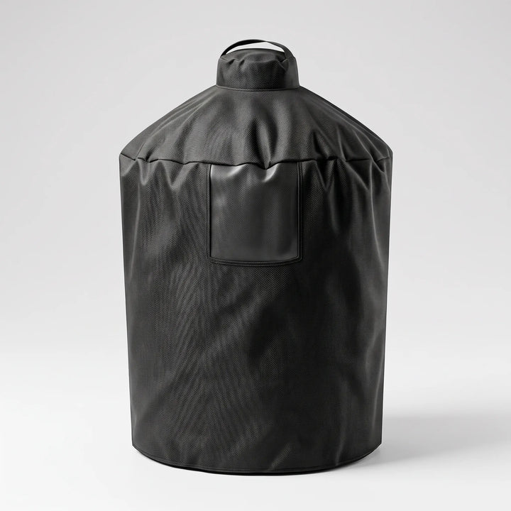 Robust weather-resistant grill cover. Heavy-duty material provides waterproof outdoor BBQ protection for any patio.