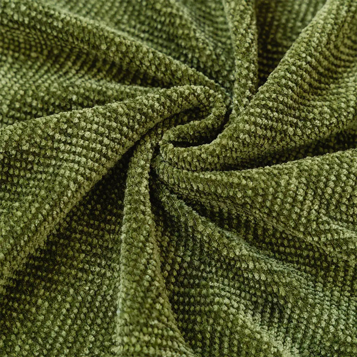 Elegant herringbone chenille furniture protector, a smart update for any couch