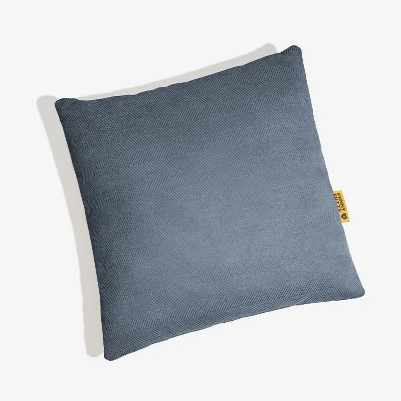 Collection of herringbone chenille waterproof cushion covers in various colors