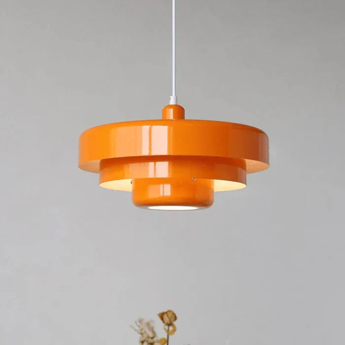 Elegant vintage LED pendant light, a classic retro ceiling lamp for modern home decor and ambiance.