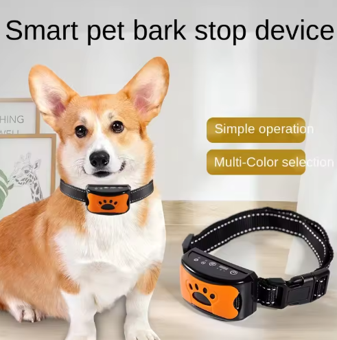 Dog bark control collar featuring vibration, an essential pet safety and training tool