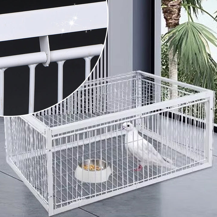 Durable, reusable metal bird trap for effective & humane wildlife management.