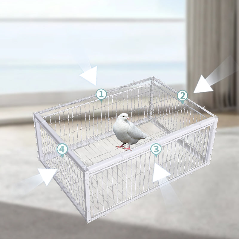 Farm equipment: Reusable humane bird trap for managing birds without harm.