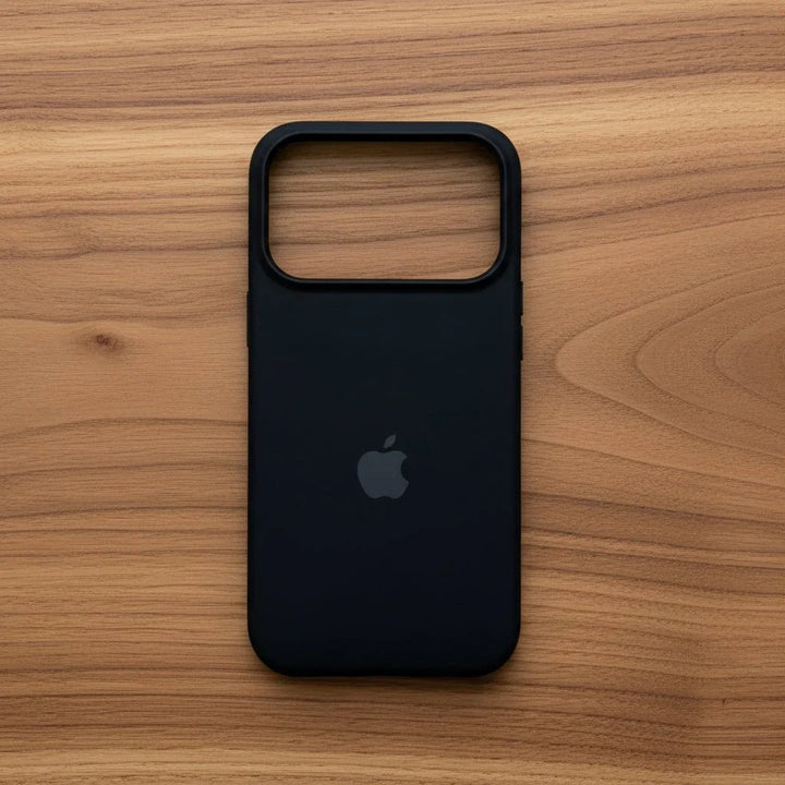 Premium soft-touch silicone phone case with MagSafe compatibility and a slim, matte finish.