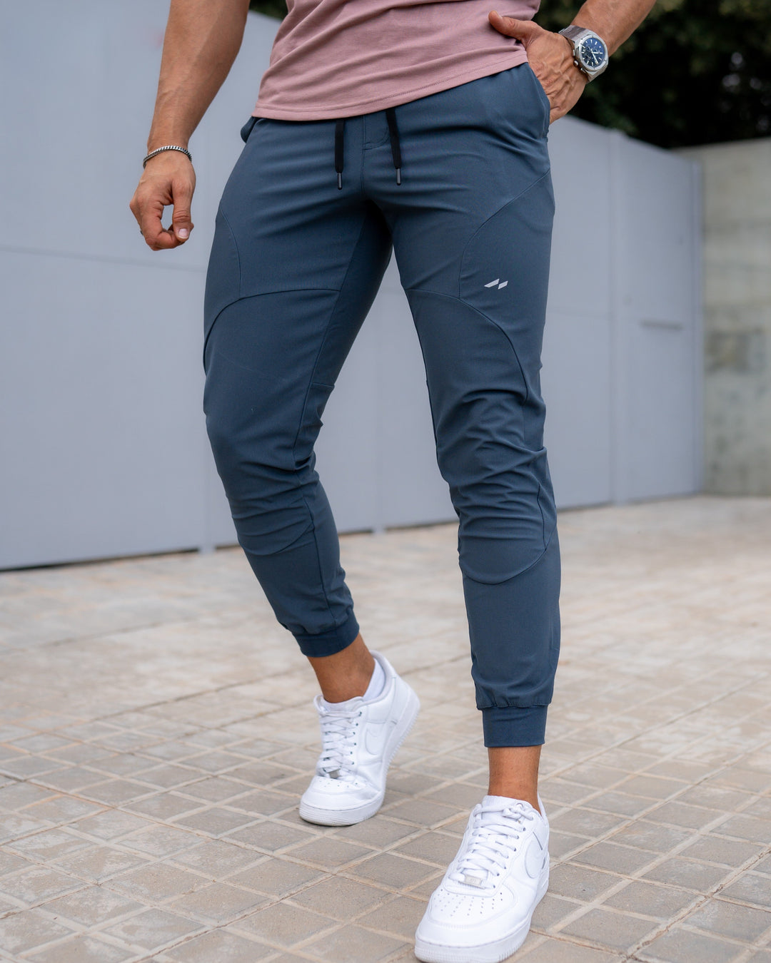 Valenza men's performance joggers, athletic, quickdry for gym, travel, and casual activewear.