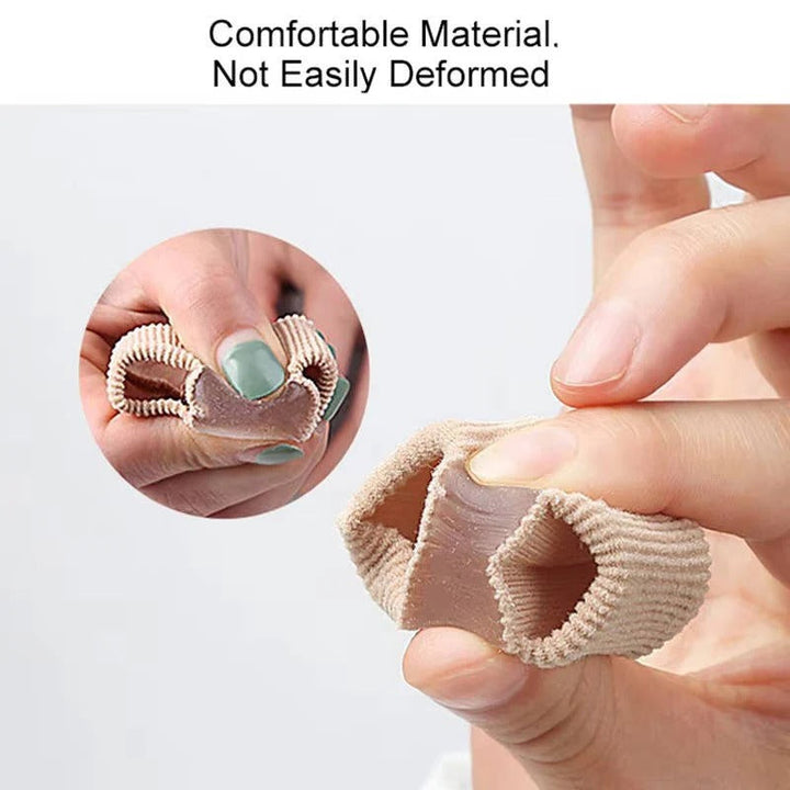 Gel lined toe separators for foot comfort & pain relief. Unisex design for bunion support & everyday wear.