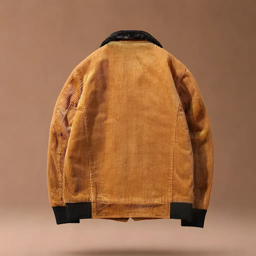 Comfortable men's ridge jacket, a stylish everyday outerwear piece for casual menswear.