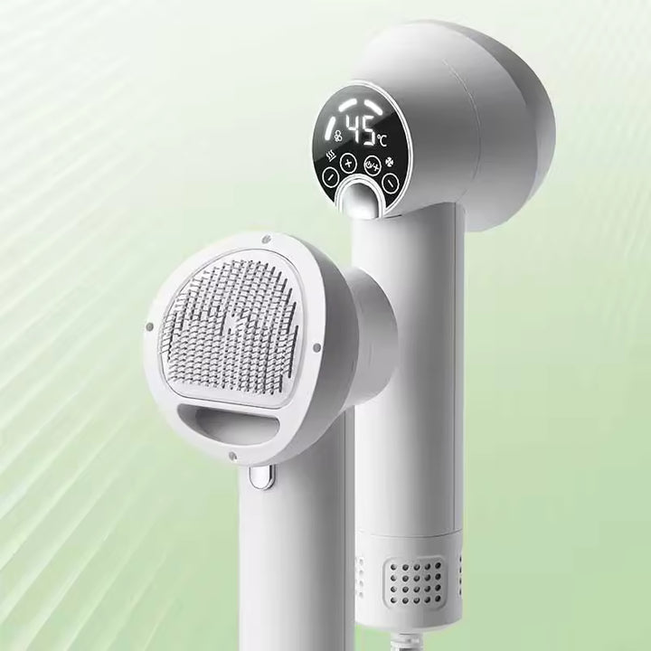 Digital Display Hair Dryer with Smart Temperature Control