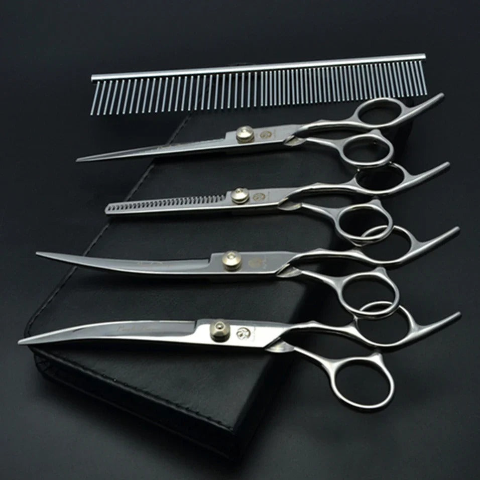 Professional Pet Grooming Scissors Kit