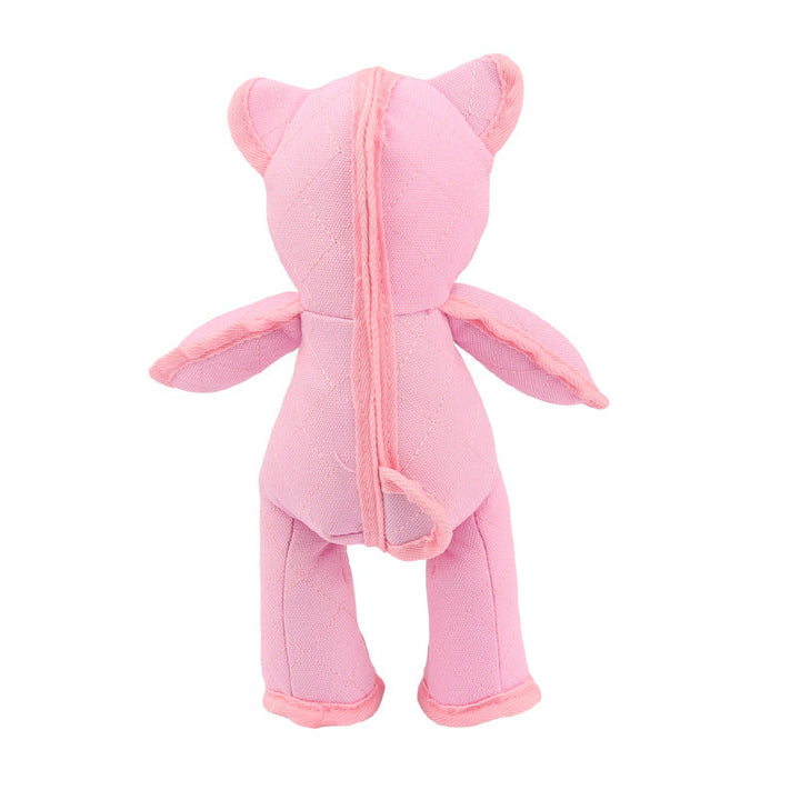 Innovative bear dog toy, ultra-durable, keeping aggressive chewers entertained.