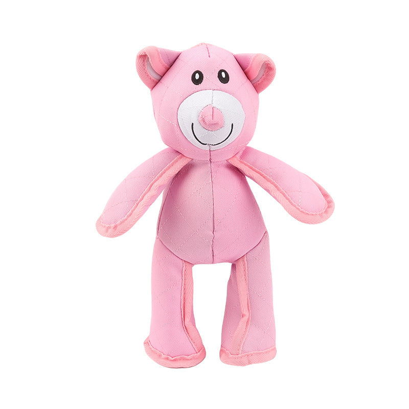 Premium quality indestructible bear dog toy, great for dog enrichment activities.
