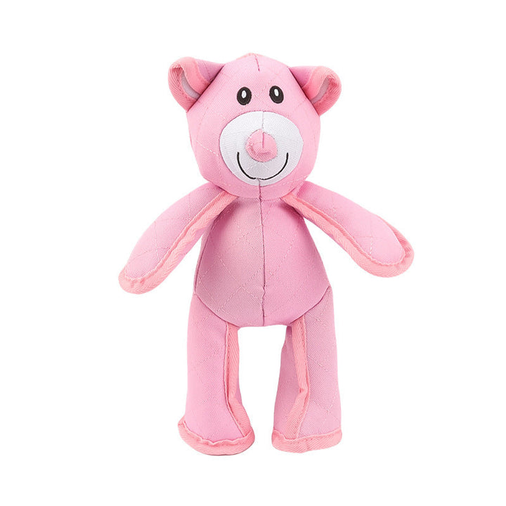 Premium quality indestructible bear dog toy, great for dog enrichment activities.