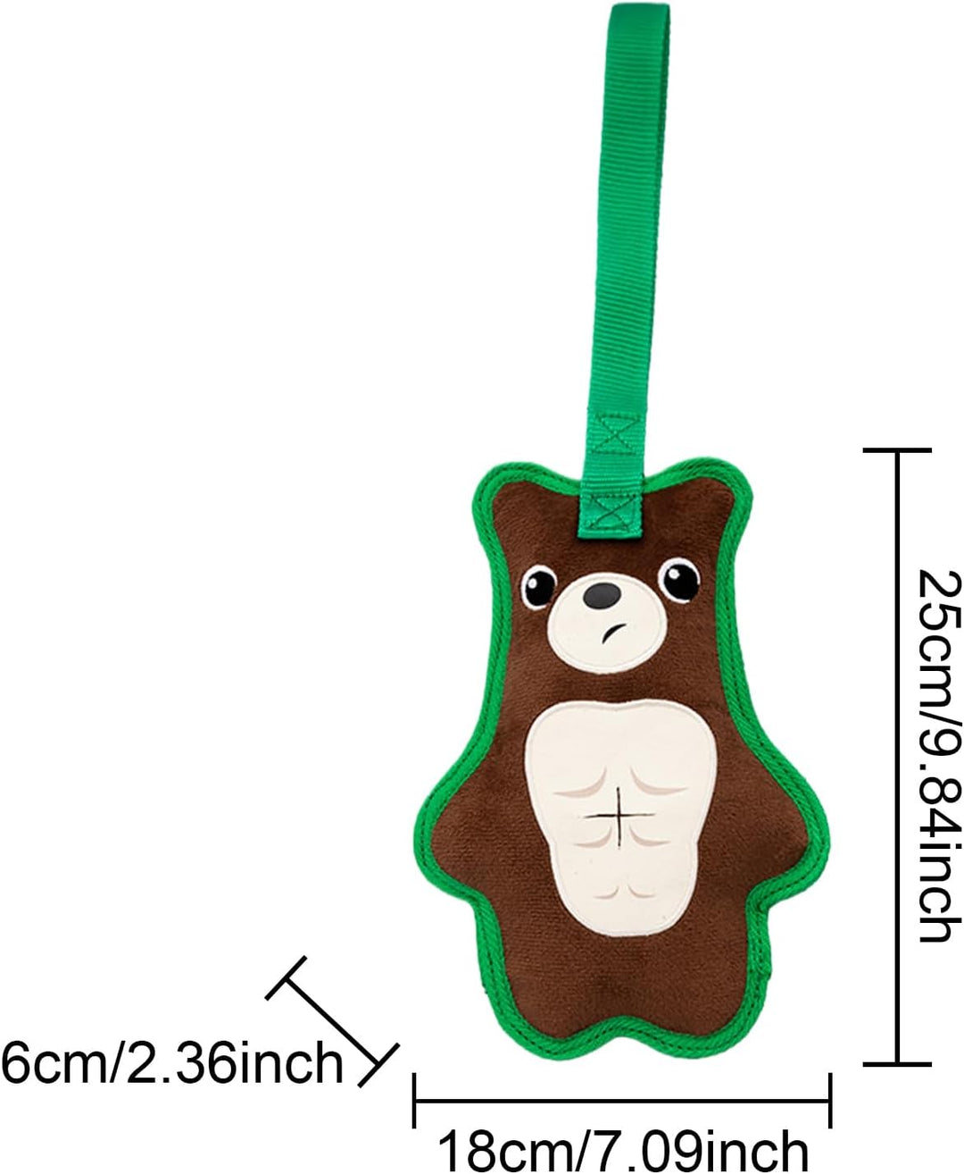 Dynamic shot of an indestructible dog toy in motion, used by heavy chewers for interactive play