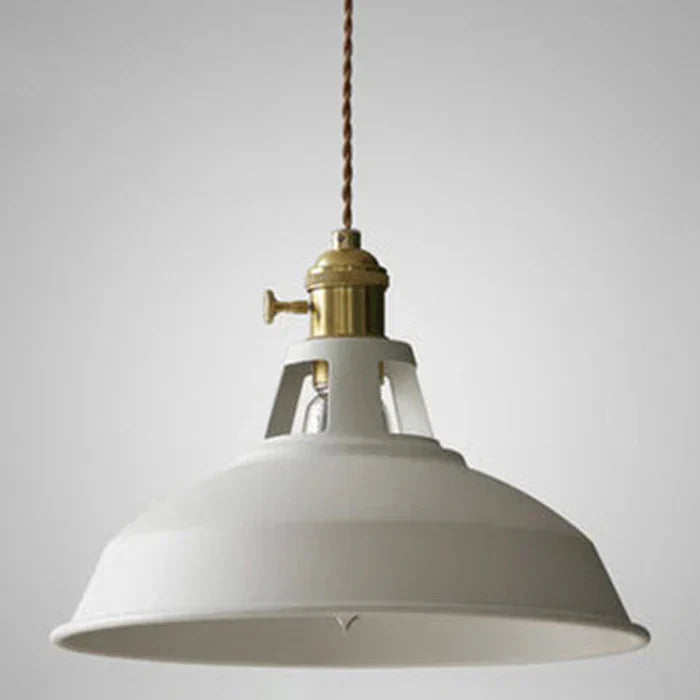 Industrial retro hanging lamp, versatile lighting fixture for unique interiors.