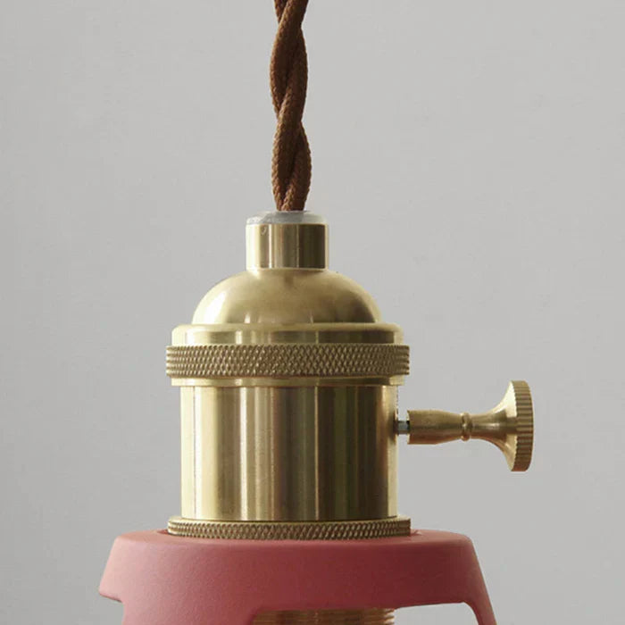 IronGlow industrial retro pendant, a striking lighting fixture for modern homes.