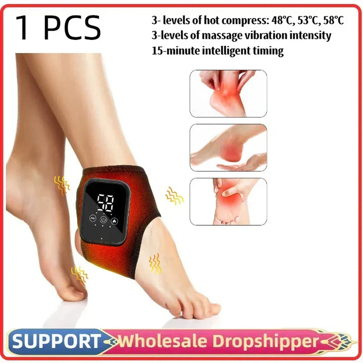 Advanced infrared hot compress massager for ultimate pain relief and joint support.