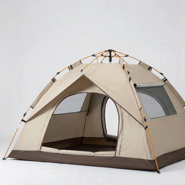 Portable unisex instant pop-up dome tent for easy camping & hiking. Quick setup, waterproof & UV protection.